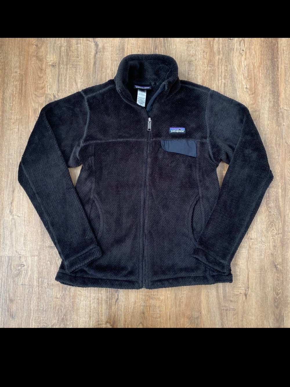 Patagonia Black Full-Zip Fleece